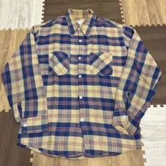 〜7/5迄値下げ BIG MAC JCPenney ネルシャツ チェック Mのサムネイル
