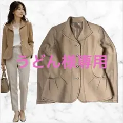 STYLE ME アンゴラ混 テーラードジャケット キャメル 9 M東京スタイル 
