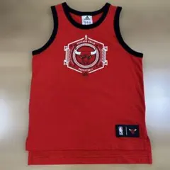 adidas シカゴ・ブルズ NBA タンクトップ　130 赤