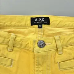 A.P.C. color denim pants