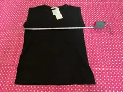 新品　AMERICAN HOLIC 黒のノースリーブニット Mサイズのサムネイル