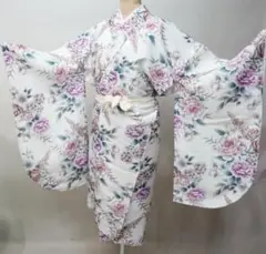 i*m様 振袖　着物リメイク　ドレス　着物袖風　和柄　ワンピース　梅や菊や花　ハ i*m様 振袖 着物リメイク ドレス 着物袖風 和柄 ワンピース 梅や菊や花