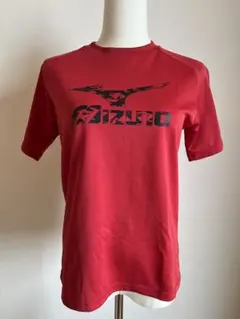 [MIZUNO]ミズノ 半袖Tシャツ レッド サイズ160 レディースSのサムネイル