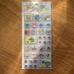 てんしっちのたまごっちタイルシール　ブルー　ぎんじろっち