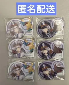 ポケモンマスターズ EX ポケモン＆トレーナー缶バッジ ノボリ クダリ 6点