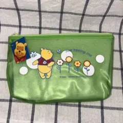 【新品】激レア 希少 廃盤品 レトロ ディズニー プーさん クリアポーチ ケース