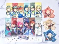 あんスタ　メガストリーム　ステッカー　特典イラストカード　レオ　藍良　弓弦