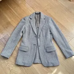 theory ブラウン系ツイード テーラードジャケット