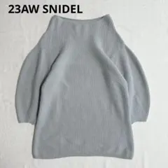 美品 23AW SNIDEL スナイデル ラクーンミニニットワンピース
