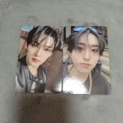 StrayKids スキズ リノ ハン 味噌 hop 両面トレカ