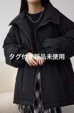 タグ付き新品未使用 AZUL BY MOUSSY 中綿デザインミドルコート