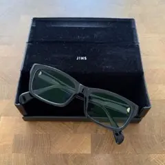 完売 JINS CLASSIC セルロイド 54□18-148○34 黒縁メガネ