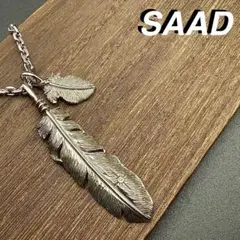 【限定品】SAAD カスタム フェザーネックレス シルバー925 ジルコニア