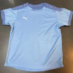 PUMA キッズ 半袖Tシャツ ライトブルー 140のサムネイル