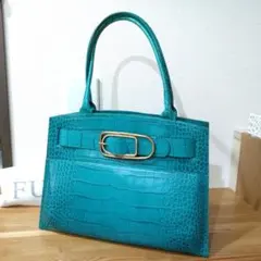 期間限定出品【新品未使用】FURLA 型押し トートバッグ