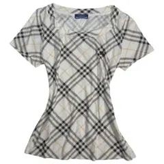 00s Burberry Blue Label チェック Tシャツ Y2Kのサムネイル
