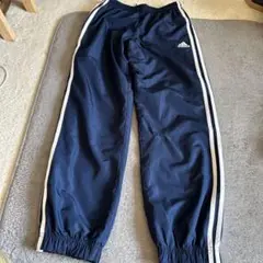 adidas ネイビー ロングパンツ