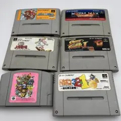スーパーファミコン ゲームソフト 6本セット