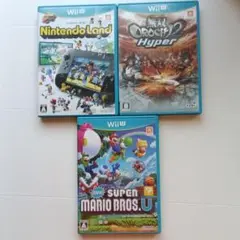 Wii U ゲームソフト 3本セット