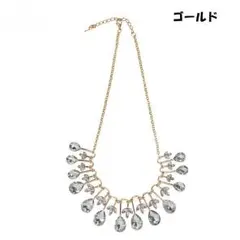 クリアドロップネックレス