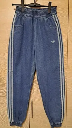 【美品/完売品】adidas アディダス デニムリラックス トラックパンツ