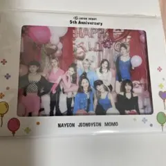 twice 5th anniversaryポストカード