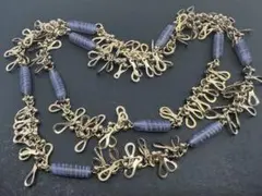 M5971 色石　ネックレス　ヴィンテージ アクセサリー