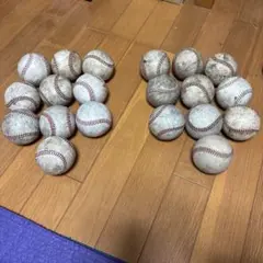 硬式野球ボール 21球セット 練習用 - メルカリ