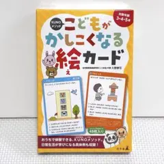 【新品未開封】KUNOメソッド こどもがかしこくなる絵カード 48枚入りのサムネイル
