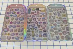 大人気☺︎サンリオ☺︎コットンパフィシール︎︎︎☺︎3種☺︎キティはぴだん︎︎︎ウサハナ キキララのサムネイル