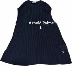 Arnold Palmer ノースリーブ ニット ブラック Lのサムネイル
