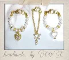 【24】リカちゃん　ハンドメイド　ドール用アクセサリー　ネックレスセット