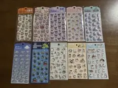 【未開封品】サンリオ他シール10点セット
