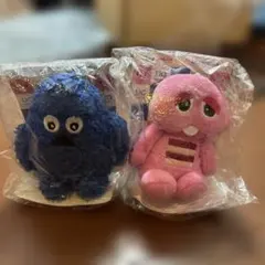 【新品】ガチャピン&ムックマスコットセット (UQモバイル非売品）
