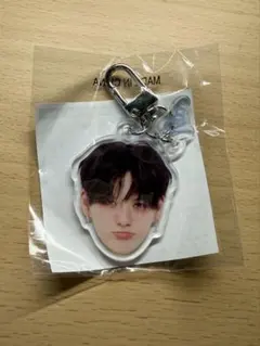 顔アクキー　treasure ヨシ　哀