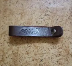 ギターストラップ　ピン　革製