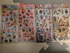 ズートピア ぷくぷくシール 4枚セット ディズニー Zootopia