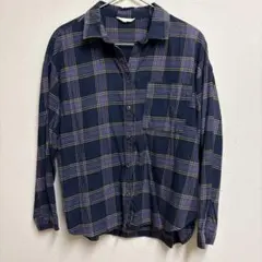studioCLIPチェック柄 長袖シャツ