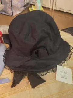 ハーハム　猫耳レースバケットハット　新品未使用タグ付き