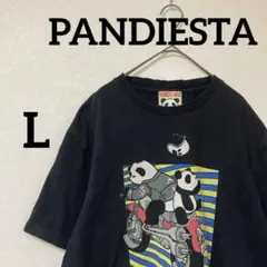 PANDIESTA メンズ　L 黒　Tシャツ　半袖　夏服　シーズン服のサムネイル