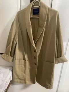 ジャケット　新品未使用　タグなし　オーバーサイズ　ベージュ