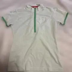PUMA レディース ゴルフウェア ハーフジップシャツ　L プーマのサムネイル