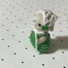 ハンドメイド♡ミニチュアドール服♡バブーシュカ＆ロンパースのサムネイル