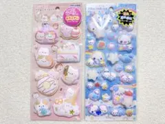 【もぐにゃん あわわちゃん シール2枚】 もっちりピカプニ 平成レトロキャラのサムネイル