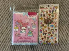 【新品】マイメロシールバインダー　シールセット