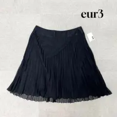 ★新品★ ofuon eur3 シフォンプリーツスカート　ブラック　3Lサイズのサムネイル