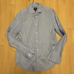 H&M一度着用洗濯済み青シャツSサイズ美品