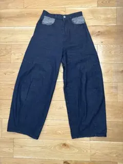 flaner × しまむら デニムパンツ　M