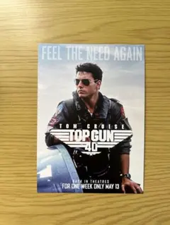 TOPGUN、トップガン、入場特典、40周年限定ポストカードのサムネイル
