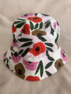 UNIQLO マリメッコ花柄 バケットハット ONE SIZE UVカット